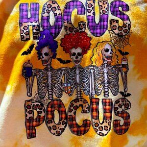 Hocus Pocus Halloween Tie- Dye Tee